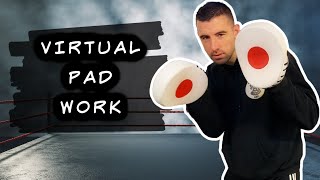 4 Rounds Of Virtual Pad Work  Boxing Training At Home [upl. by Dasha]