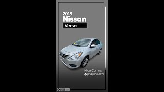 Nissan Versa 2018 car review [upl. by Retsbew]