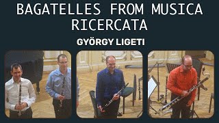 György Ligeti Bagatelles from Musica Ricercata [upl. by Inimak739]