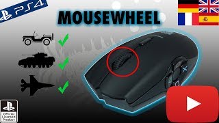 SplitFishGameware FragFX Shark PS4PS3  mouse wheel quick turn [upl. by Loris520]