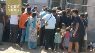 Austrias biggest refugee camp struggling to cope [upl. by Naryt]