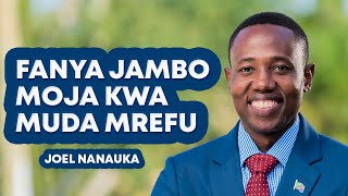 FANYA JAMBO MOJA KWA MUDA MREFU  JOEL NANAUKA [upl. by Aerua]