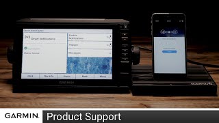 Support Smart Notifications on a Garmin ECHOMAP™ Plus [upl. by Leahcimnaes955]