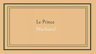 Le Prince  Machiavel  Live livre audio gratuit [upl. by Zoila]