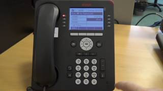 Call Forwarding Using The New Avaya Phones [upl. by Meehan]