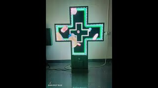 LED pharmacy cross in stock [upl. by Power531]