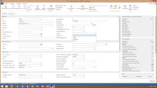 Kunden und Kontaktanlage – Microsoft Dynamics NAV Navision [upl. by Jurgen]