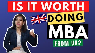 Is it worth doing MBA from UK 2024  Will you get visa sponsorship job after MBA from UK [upl. by Holmun992]