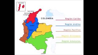 Regiones de Colombia [upl. by Harpp400]