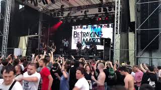 Betraying the Martyrs feat Denis Shaforostov  Man made disaster  Live  Atlas Weekend 2018 [upl. by Arehahs]