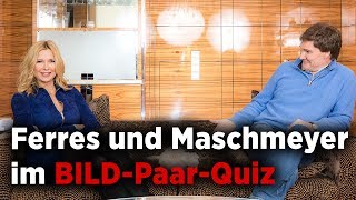 Das ERSTE gemeinsame Interview 9 PärchenFragen an Veronica Ferres und Carsten Maschmeyer [upl. by Aikehs857]