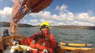 dinghy cruising on a Welsford navigator [upl. by Saalocin]