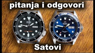 Seiko SKX vs Orient Ray Koji sat kupiti pitanja i odgovori 6 [upl. by Ilona979]