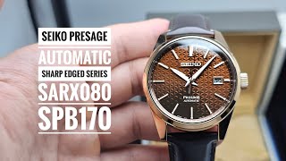 Seiko Presage Automatic Sharp Edged Series SARX080 SPB170 [upl. by Hoy]