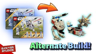 Alternate Build LEGO 501st Battle Pack  75345 legostarwars [upl. by Aneeres]