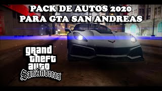 NUEVO PACK DE AUTOS HD 2023 PARA GTA SAN ANDREAS Reemplaza Todos [upl. by Anwat]