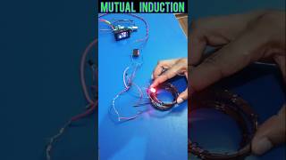 Mutual Induction Experiment Class 12 Physics Electromagnetic Induction shorts ytshorts [upl. by Grinnell9]