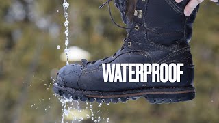 Waterproofing Leather Boots  Beeswax and Cacao Butter [upl. by Enelez444]