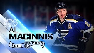 Al MacInnis rode slap shot to Hall of Fame [upl. by Sitra169]