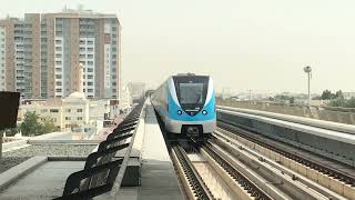 Dubai Metro  Alstom Train 21 [upl. by Onairam]