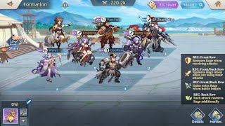 Sword Chronicles Awaken  New Player F2P Guide Walkthrough  Part 3  Picking The Team [upl. by Magena400]