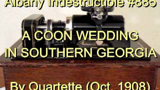 885  A COON WEDDING IN SOUTHERN GEORGIA By Quartette Oct 1908 [upl. by Eartnoed]