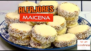 ALFAJORES DE MAICENA SUPER SUAVES LA MEJOR RECETA [upl. by Benton]