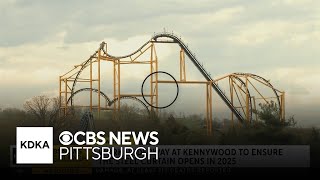 Kennywood shares update on safety upgrades of Steel Curtain [upl. by Lovmilla937]