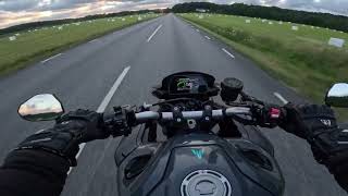 Yamaha MT10 22 Decat  Raw sound [upl. by Dearden342]