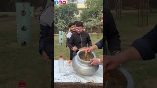 OMG Huge Biryani Deg Bottle Flip Challenge  P4  😨 These Kids Are Expert 😱 bottleflipchallenge [upl. by Innavoj]