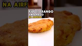 Filé de Frango Empanado na Airfryer  Tv Churrasco receitas airfryer [upl. by Jehoash]