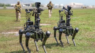 US Army Testing Brand New Scary Robot Dogs for Combat Operations [upl. by Aniret]