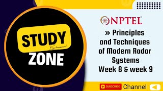 » Principles and Techniques of Modern Radar Systems week 8 amp week 9 nptel [upl. by Iarahs857]