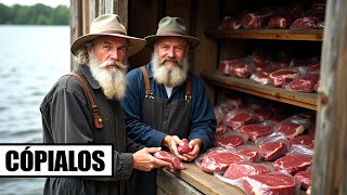 Cómo los amish conservan la carne sin refrigeración [upl. by Annadroj]