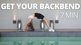 7 MIN BACKBEND STRETCH  Stretches to Increase Back Flexibility  Daniela Suarez [upl. by Najtsirk]