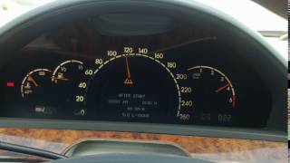 Mercedes W220 Remap 32 CDI Acceleration [upl. by Noffets974]