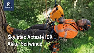 Seilwinde Skylotec Actsafe ICX powered by Husqvarna® [upl. by Ettenyar556]