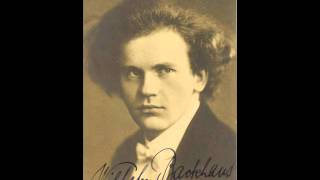 Wilhelm Backhaus plays Kreisler quotLiebesleidquot arr Rachmaninoff [upl. by Haakon]