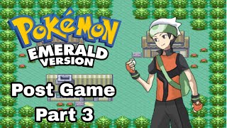 Pokemon Emerald Post Game  Marine Cave Catching Kyogure  Part 3 [upl. by Martita]