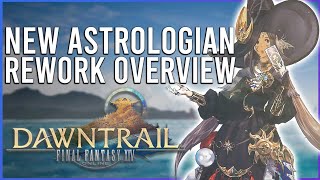 Astrologian Overview and changes  FFXIV Dawntrail Media Tour [upl. by Estren423]