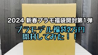 【2024 新春プラモ福袋開封第1弾】プラモデル福袋2万円開封してみた！！ [upl. by Odlanir116]