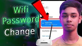 Wifi Password Change TpLink  How to Change Wifi Password Tp Link Router 2024 [upl. by Rotce691]