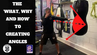 HOW TO  CREATING ANGLES IN BOXING  WIMBORNE BOXING CLUB [upl. by Natek]