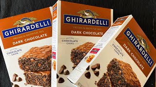 How to make Ghirardelli Dark Chocolate Brownie Mix [upl. by Fink80]