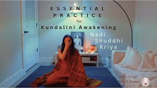 Nadi Shuddhi Kriya  Essential Practice for Kundalini Awakening [upl. by Tuddor]