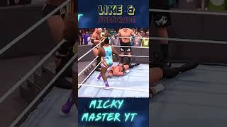 Triple H down this time wwe wwe2k24 wwe2k22 wweraw wwesmackdown wwesuperstar shortsfeed shot [upl. by Trent]