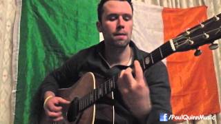 Irish National Anthem  Paul Quinn Acoustic Guitar [upl. by Hnamik]