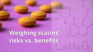 Weighing statins’ risks vs benefits [upl. by Yehtomit]