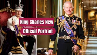 King Charles New Official Portrait Unveiled [upl. by Laverna]