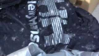 Helly Hansen down jacket silverblack splashing feathers part 2 [upl. by Zasuwa]